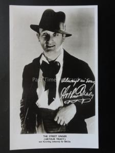 ARTHUR TRACY The Street Singer c1930's Old RP Photocard by Decca