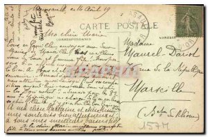 Old Postcard Beaune inside Notre Dame