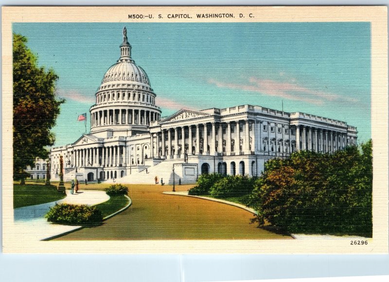 c1940s Washington DC United States Capitol Building Amphitheatre Potomac PC A228