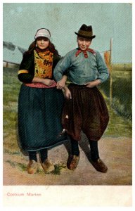 Dutch Couple in Native Costume