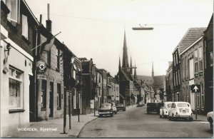 Netherlands Woerden Rijnstraat Vintage RPPC 01.42