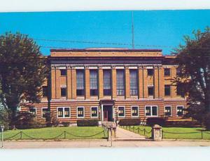 Unused Pre-1980 COURTHOUSE SCENE Marion - Near Asheville & Hickory NC d2355