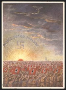 3rd Reich Germany 1932 SA Deutschland Erwacht Propaganda Cover UNUSED 112727