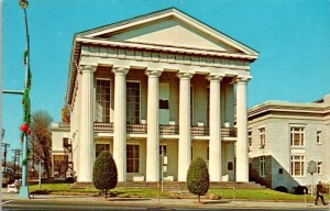 SALISBURY, CT ~ Community Building Old Court House Piedmone Rowan Doric Postcard