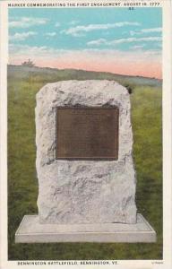 Vermont Bennington Bennington Battlefield