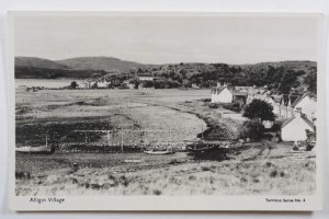 Alligin Village Torridon - Real Photo Postcard     (b3)