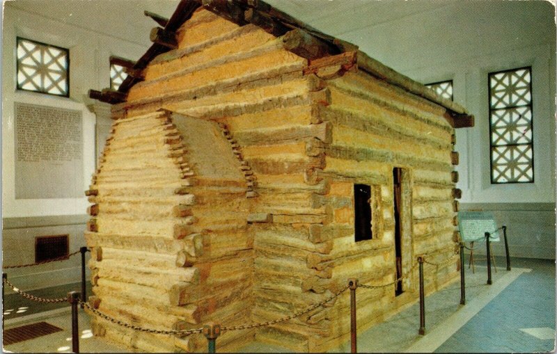 Lincoln Birthplace Cabin National Historical Park Hodgenville KY Postcard VTG 