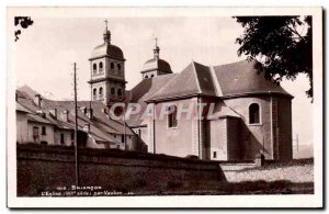 Old Postcard The Church Briancon Vauban