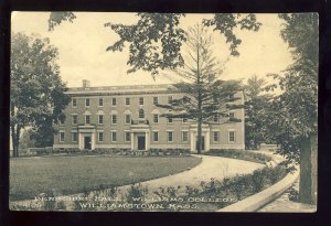 Williamstown, Massachusetts/MA/Mass Postcard, Berkshire Hall, Williams College