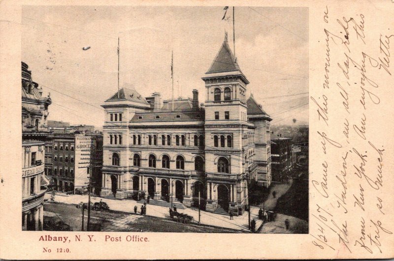 New York Albany Post Office 1907