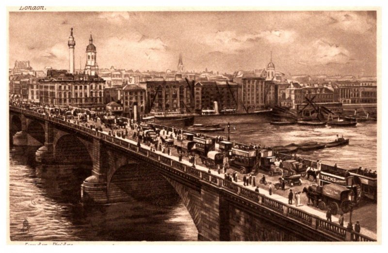 England  London Bridge   Tuck's 501