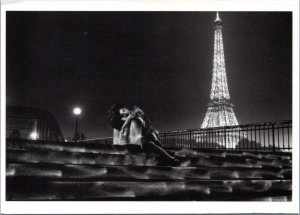 Postcard France Paris  Night Woman Eiffel Tower Gateway - Michel Semeniako