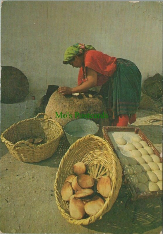 Tunisia Postcard - Preparation Du Pain Tabouna RR10835