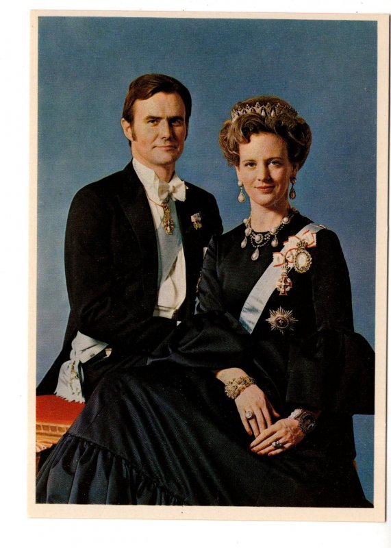 HM Dronning Margrethe II, HKH Henrik, Queen & Denmark | Topics - Royal Families, Postcard / HipPostcard