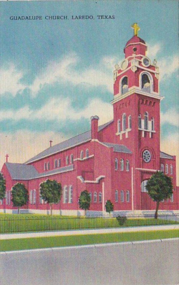 Texas Laredo Guadalupe Church United States Texas Laredo, Postcard / HipPostcard