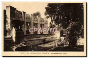 Ales - The War Memorial - Old Postcard