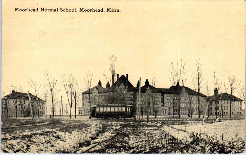 MOORHEAD, MN Minnesota    Moorhead  NORMAL  SCHOOL  1912     Postcard