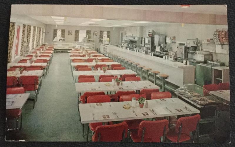 Postcard Unused Glenn’s Diner Gettysburg PA LB