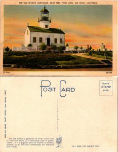 Old Spanish Lighthouse, San Diego, Calif. (25064
