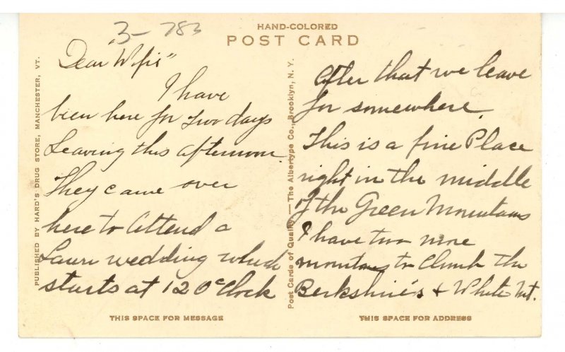 VT - Manchester. Equinox House 