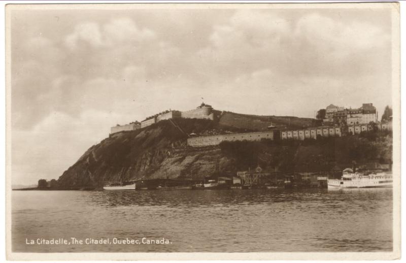 Citadel, Quebec, Librairie Garneau RPPC