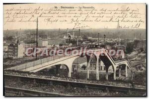 Old Postcard Suresnes Gateway