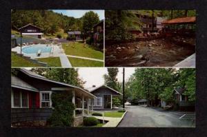 TN Carr's Cottages Motel Pool GATLINBURG TENNESSEE TENN