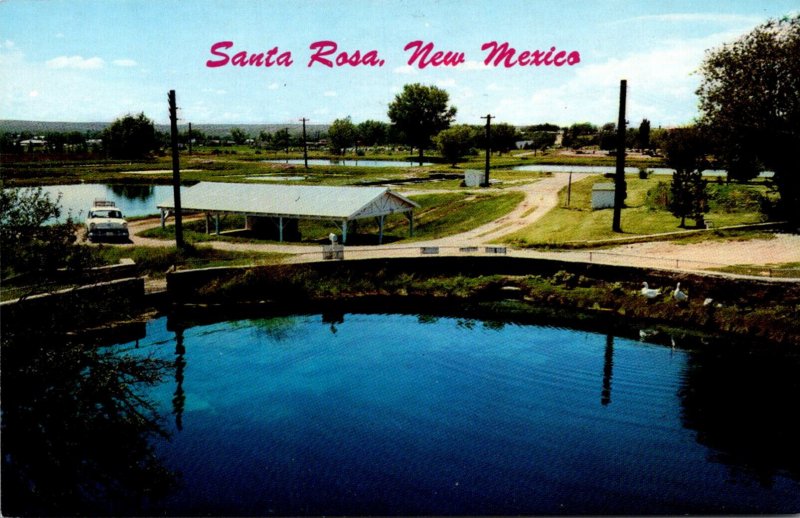 New Mexico Santa Rosa The Blue Hole