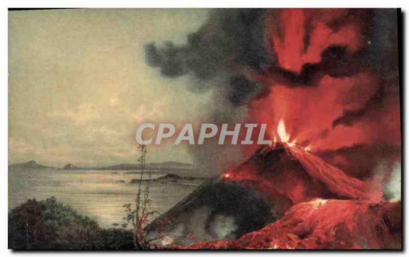 Old Postcard Volcano