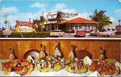 FL St Petersburg Louis Pappas Restaurant 1960