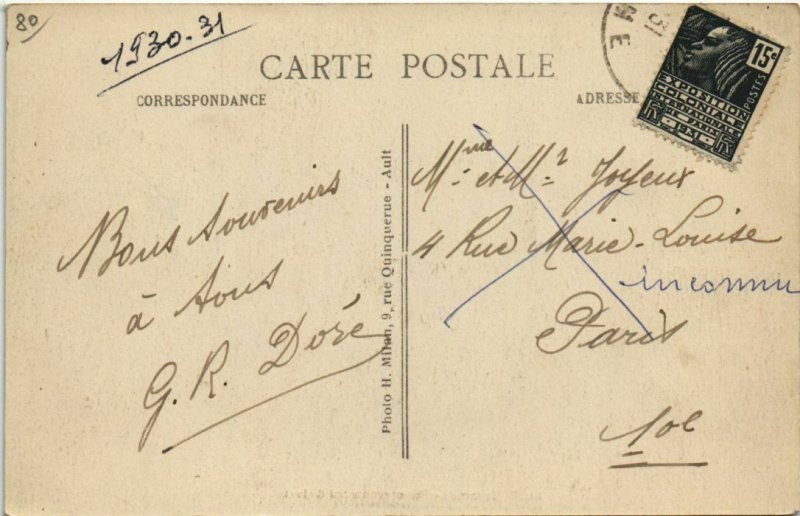 CPA AULT Panorama vers Onival (808051)