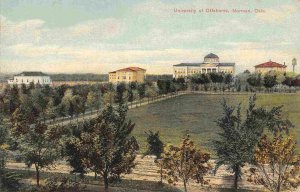 University of Oklahoma Panorama Norman OK 1910c postcard