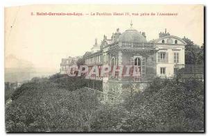 Old Postcard Saint Germain en Laye Pavillon Henri IV shooting Elevator
