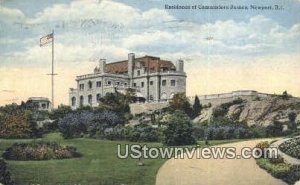 Residence of Commodore James - Newport, Rhode Island