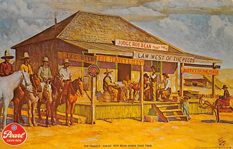 The Jersey Lily, San Antonio Texas, USA Judge Roy Bean Brewery PU Unknown 