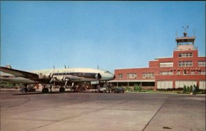 Louisville Kentucky KY Standiford Field Eastern Airlines Jet Vintage Postcard
