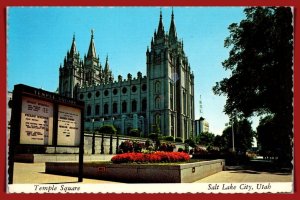 Utah, Salt Lake City - Temple Square - [UT-082X]