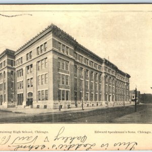 c1900s Chicago, IL R.T. Crane Manual Training High School Edward Speakman's A157