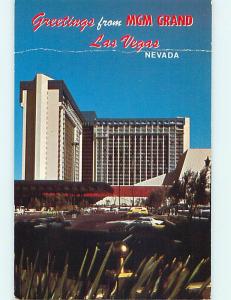 Bent - 1980's MGM GRAND CASINO HOTEL Las Vegas Nevada NV Q6102