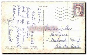 Old Postcard La Suisse Normande Thury Harcourt The Tranchee of Hom