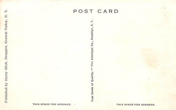 Girl Scouts Camp Central Valley, New York Postcard