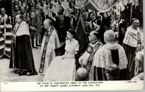 Queen Elizabeth Coronation Real Photo Postcard
