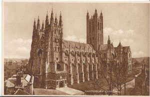 Kent Postcard - Canterbury Cathedral    ZZ2443