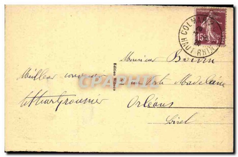 Colmar - La Gare - Old Postcard