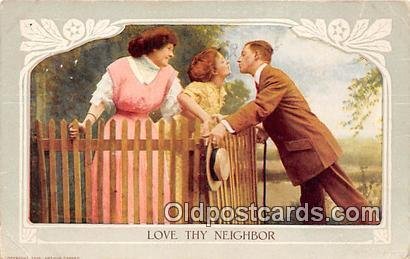 Woman Love Thy Neighbor 1909 