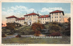 St John's Orphan Asylum - Utica, New York