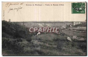 Old Postcard Around Montlucon Viaduct Busseau of Ahun