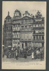 1932 PPC* Grand Palace In Brussels Posted