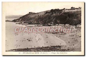 Postcard Old ETABLES-on-MER range Godelins