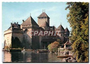 Modern Postcard Lac Leman Chateau de Chillon